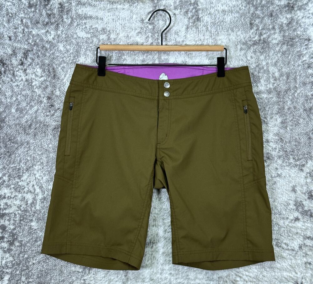 New Club Ride Cycling Shorts Large Womens Green MTB